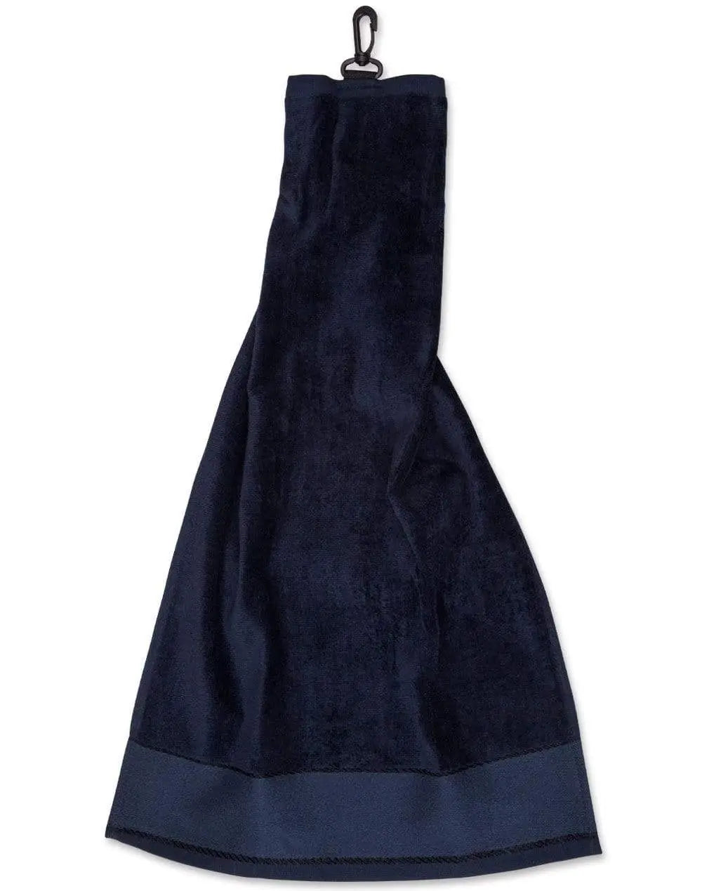 Golf Towel With Hook TW06 Work Wear Australian Industrial Wear 40cm x 65cm Navy